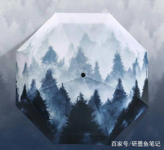 雨伞意象，保护与孤独感的交织表达