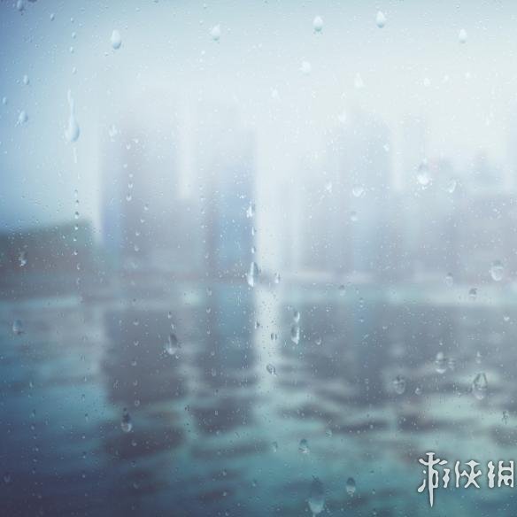 雨滴落在玻璃上的节奏与情感共鸣